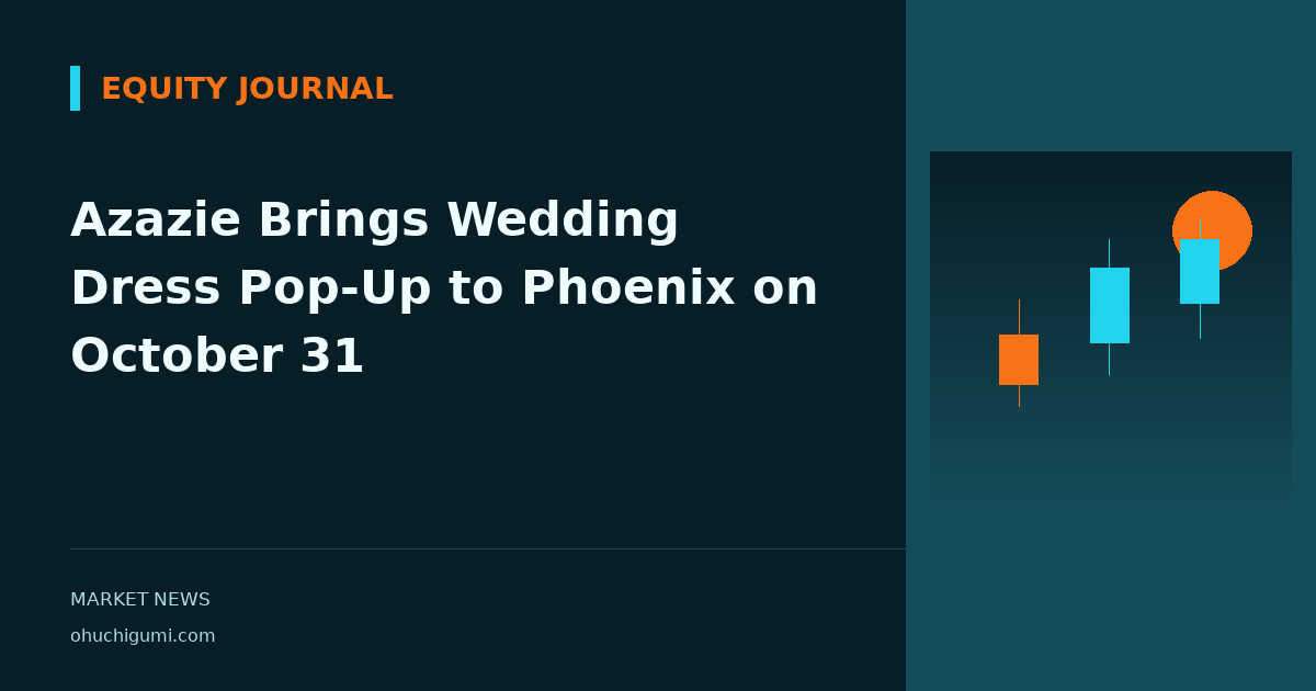 Azazie Brings Wedding Dress Pop-Up to Phoenix on October 31
